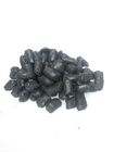 Black Solid Coal Tar Pitch Of Graphite Electrode 1.15 - 1.25 Relative Density